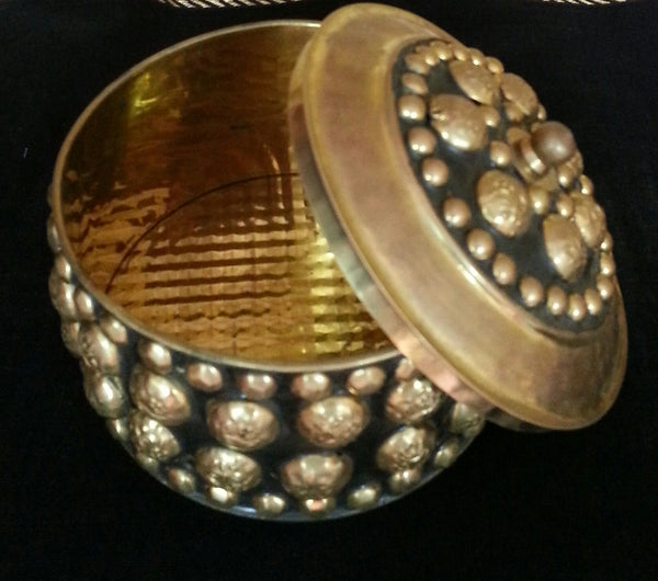 Pure Brass Jewellery Box with Antique Finish