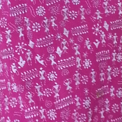 Pure Cotton Unstitched Kantha Kurti Piece