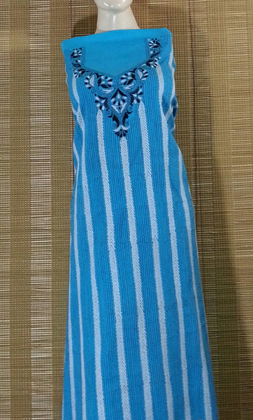 Pure Cotton Unstitched Kantha Kurti Piece