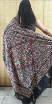 Bengali Kantha Pure Silk Saree