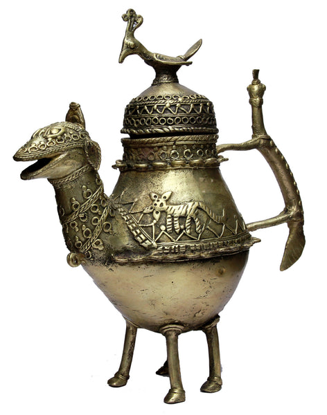 Handcrafted Dhokra Duck kettle