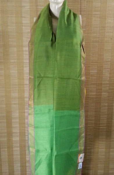 Pure Handloom Bhagalpur Silk Dupatta