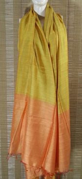 Pure Handloom Bhagalpur Silk Dupatta