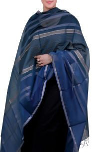 Handwoven Maheshwari Silk Zari Dupatta