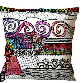 Digitally Printed Cushion Covers (Set of 5 pieces)
