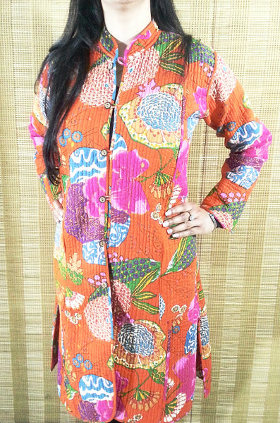 Jaipuri Reversible Quilted Jacket