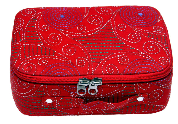 Kantha Multipurpose Jewellery and Cosmetic Box