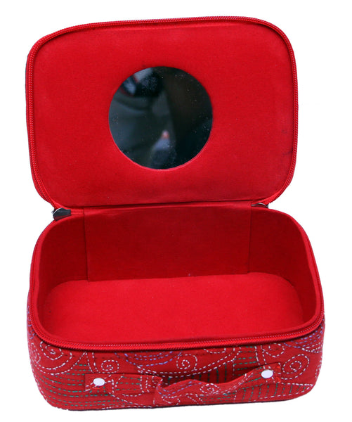 Kantha Multipurpose Jewellery and Cosmetic Box